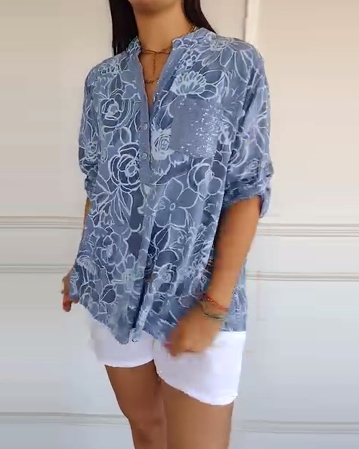 Holly™ Floral Print Blouse